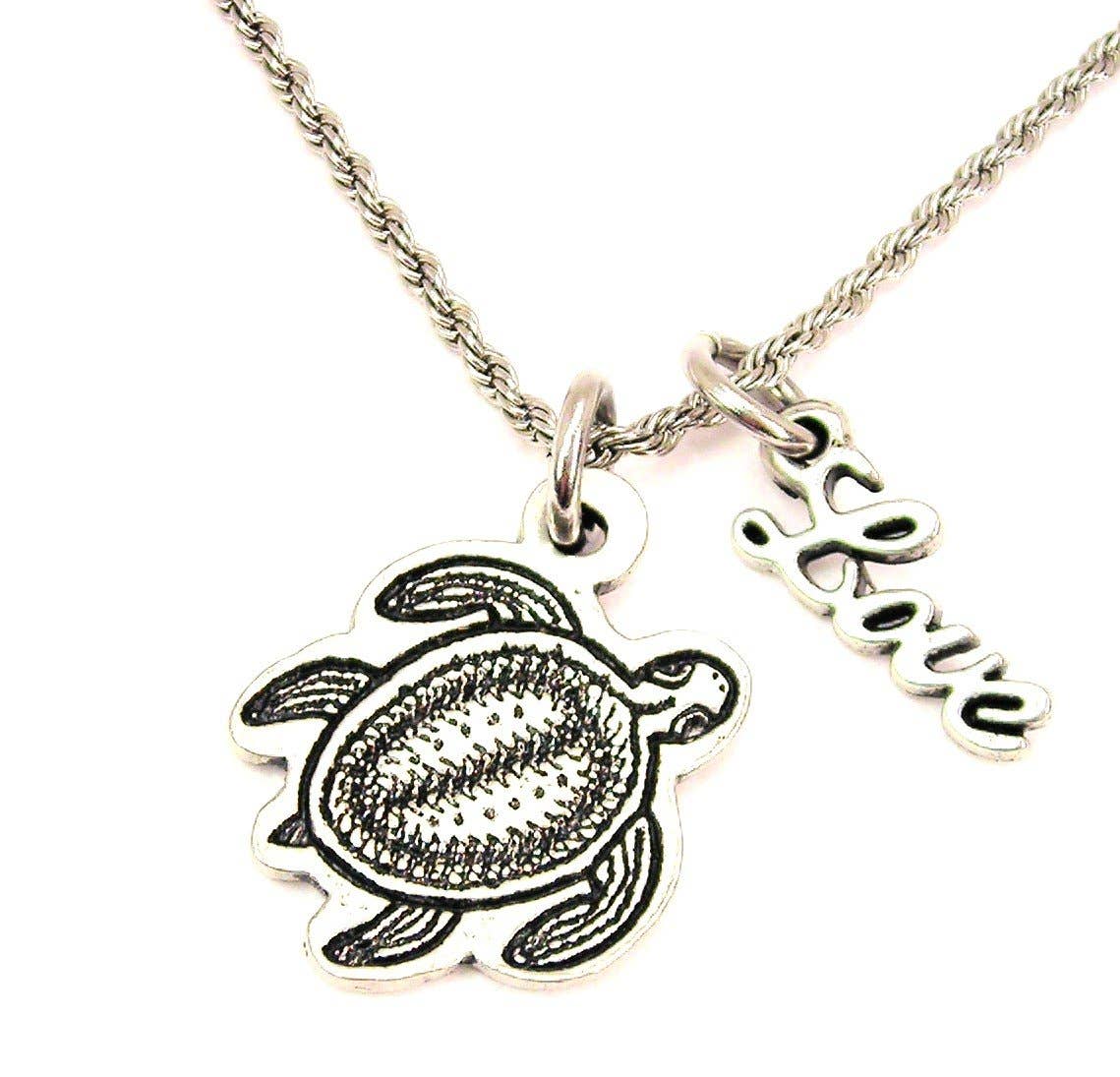 ChubbyChicoCharms Hope Ends When You Stop Believing Multi Charm Cluster 18 Necklace ChubbyChicoCharms Hope Ends When You Stop Believing Multi Charm Cluster 18 Necklace